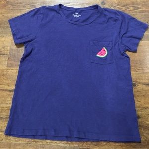 J. Crew watermelon T-shirt